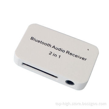 2-in-1 Bluetooth Audio Receiver for iPhone 5S/iPad 4